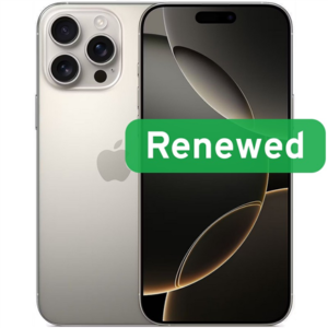 Apple Renewed Grade C | Apple iPhone 16 Pro | Natural Titanium | 6.3 " | OLED | 256 GB | 5G | iOS