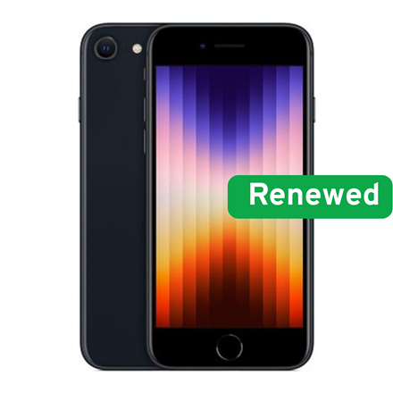 Apple Renewed Grade C | Apple iPhone SE (2020) | Black | 4.7 " | Retina HD | A13 Bionic | 3 GB | 64 GB | iOS