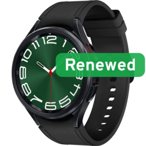 Samsung Renewed Grade B | Galaxy Watch 6 Classic BT 47mm (SM-R960) | Black