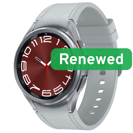 Samsung Renewed Grade A, Galaxy Watch 6 Classic BT 43mm (SM-R950N), Silver