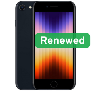 Apple Renewed Grade C | Apple iPhone SE (2022) | Midnight | 4.7 " | Retina IPS | 128 GB | 5G | iOS