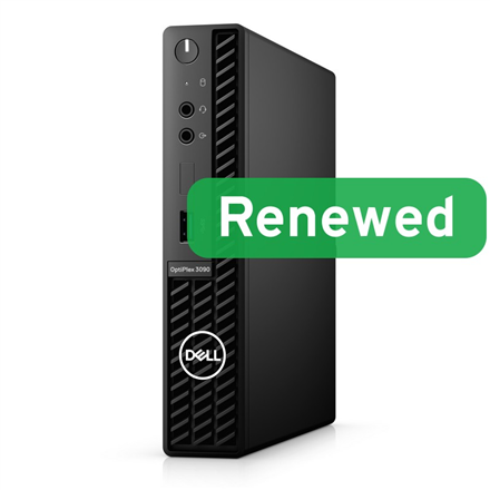 DELL Renewed Grade B | OptiPlex 3090 | Intel Core i5 | i5‑10500T | 8 GB | NVMe SSD | 256 GB | Intel UHD Graphics | Windows 11 Pro