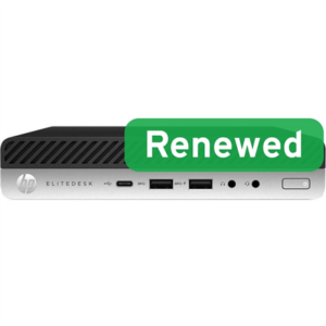 HP Renewed Grade A | EliteDesk 800 G3 DM | Intel Core i5 | i5‑7500 | 16 GB | SATA | 500 GB | Intel HD Graphics 630 | Windows 11 Pro