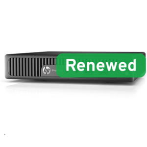 HP Renewed Grade A | ProDesk 400 G2 DM | Intel Core i3 | i3‑6100T | 8 GB | SSD | 128 GB | Intel HD Graphics 530 | Windows 11 Home
