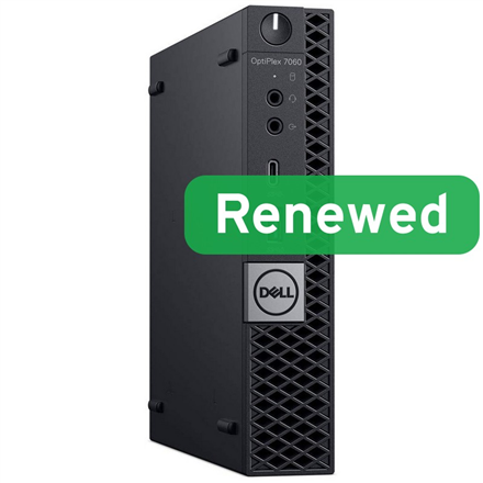 DELL Renewed Grade A | OptiPlex 7060 Micro | Intel Core i5 | i5‑8500T | 16 GB | SSD | 128 GB | Intel UHD Graphics 630 | Windows 11 Pro