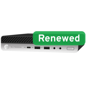HP Renewed Grade A | EliteDesk 800 G4 | Intel Core i5 | i5-8500T | 8 GB | SSD | 256 GB | Intel UHD Graphics 630 | Windows 11 Pro