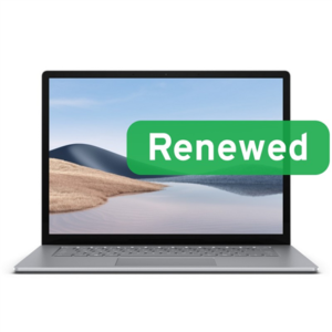 Microsoft Renewed Grade B | Surface Laptop 4 Platinum | 15 " | i7-1185G7 | 8 GB | SSD | 256 GB | Intel Iris Xe Graphics | Windows 11 Pro | Keyboard language US