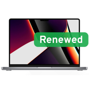 Apple Renewed Grade C | MacBook Pro 14 A2442 | 14 " | 16 GB | SSD | 1000 GB | Apple M1 Pro 10-core CPU | macOS | Keyboard language US/RU