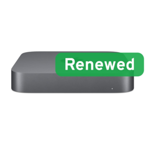 Apple Renewed | Grade A | Mac mini A1993 | Intel Core i7 | i7-8700B | 32 GB | 512 GB | Intel UHD Graphics 630