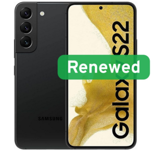 Samsung Renewed Grade Factory-sealed | Galaxy S22 | Black | 6.1 " | 128 GB | 5G