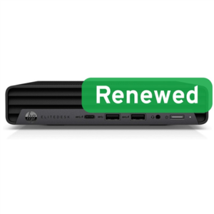HP Renewed Grade B | EliteDesk 805 G6 Desktop Mini | AMD Ryzen 5 PRO | 2400GE | 16 GB | SSD | 512 GB | AMD Radeon Graphics | Windows 11 Pro