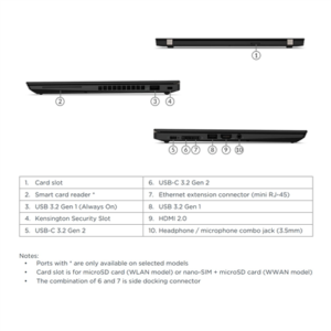 Lenovo Renewed Grade B, ThinkPad X13 G1, 13.3 ”, 4650U, 16 GB, SSD, 256 GB, AMD Radeon Graphics, Windows 11 Pro, Keyboard lan